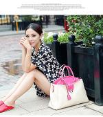 พร้อมส่งค่ะ มาใหม่ กระเป๋าMaomao รุ่น M28-093  กระเป๋าแฟชั่นสวยเกาหลี เรานำเข้าของแท้ ดีไซน์เก๋ 